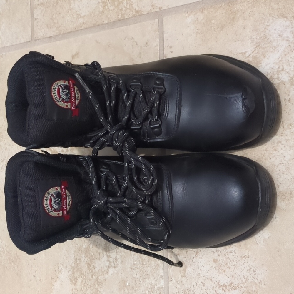 Brahma women's size 8.5 steel toe boots